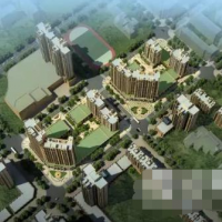 华能郡府北区南区同时开工 建人才公寓245户