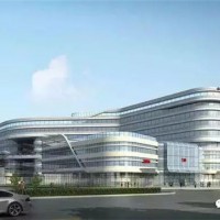 红岛崛起座座新地标 眼科医院实现主体封顶