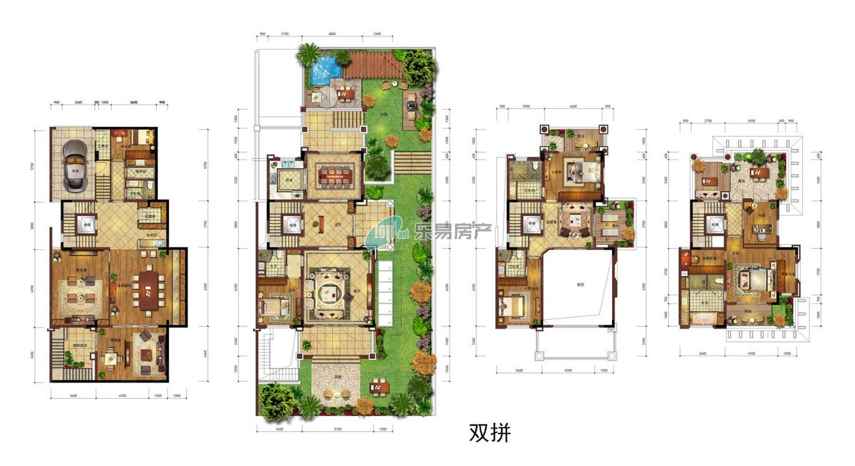 三盛国际海岸别墅户型图第1张图片