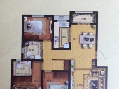 天一仁和豪庭D4户型