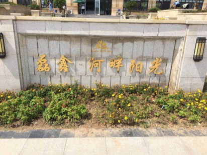 磊鑫河畔阳光实景图 