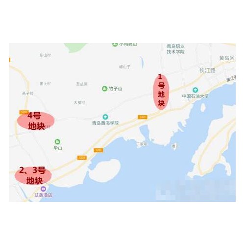 西海岸新区将拍卖四宗商住地块 1宗位于开发区