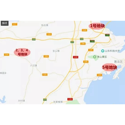 西海岸5宗商住地块上市 胶河经济区有三宗地块
