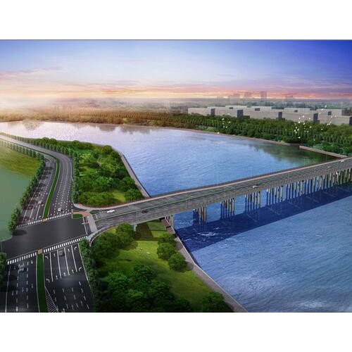 长江路贯通工程白沙河大桥项目批前公示 卓越蔚蓝群岛受益