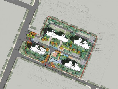 海信香江睿园总平面图 