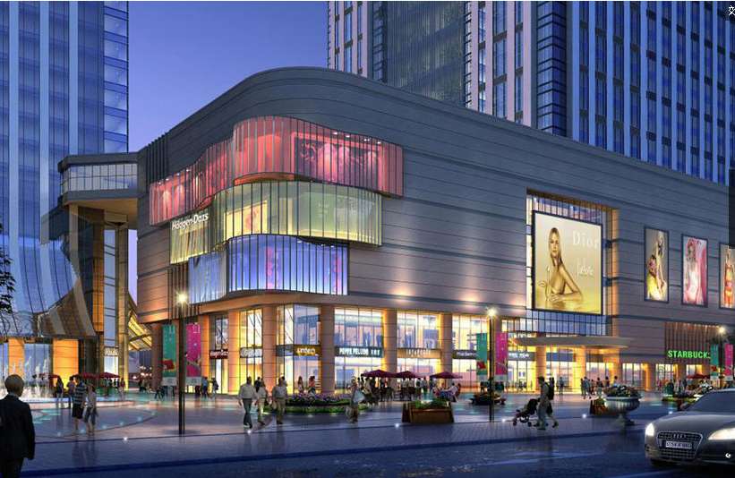 舜宁国际金融中心效果图第1张图片