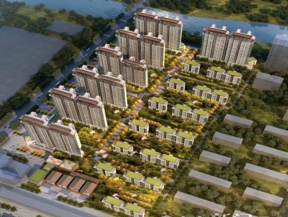 中南漫悦湾鸟瞰图 