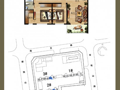 海韵新都C3户型 