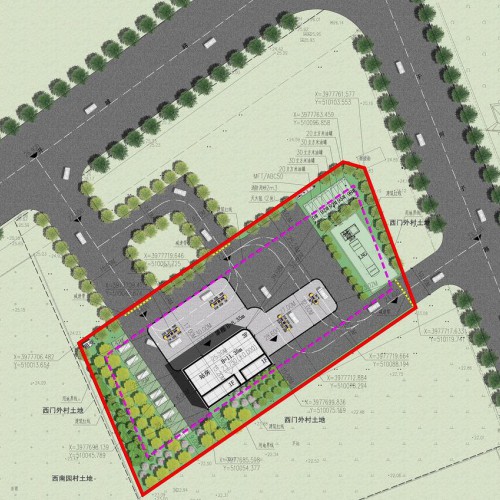 西海岸新区开城路将建设一座加油加气充电站 毗邻黄海学院