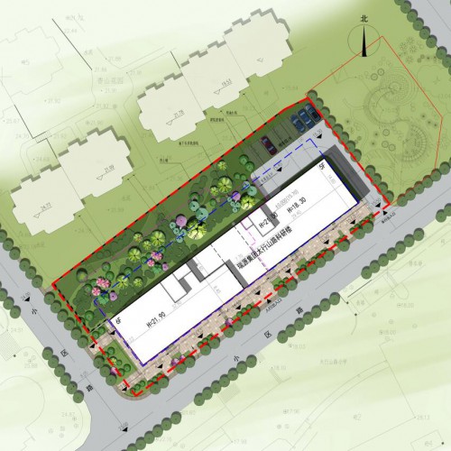 瑞源集团太行山路科研楼规划建设 紧邻香山花园