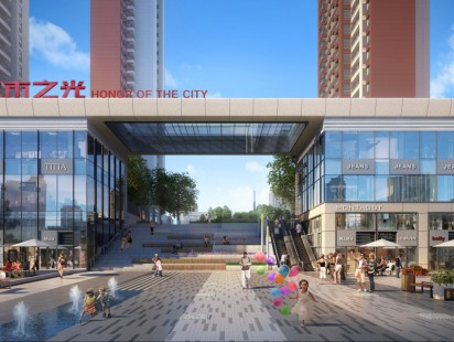 万科城市之光效果图 