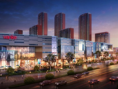 万科城市之光效果图 