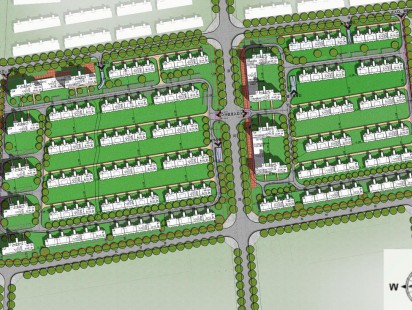 龙湖张家楼双河路项目平面图 