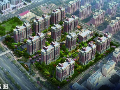 钰泉景苑鸟瞰图 