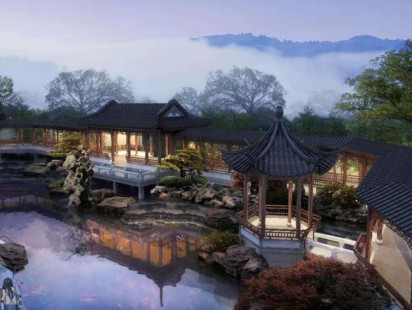 颐荣青岛院子设计图 