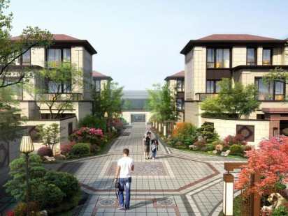 颐荣青岛院子设计图 