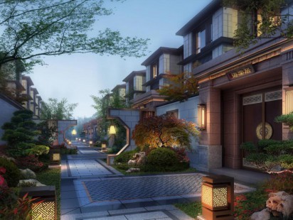 颐荣青岛院子设计图 