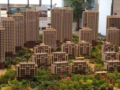 鑫苑御龙湾沙盘图 