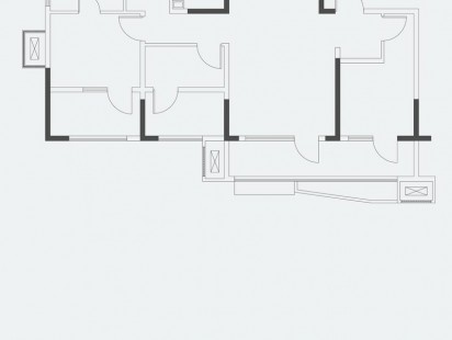 龙湖光年c户型 户型图