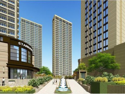 建邦海港城效果图 