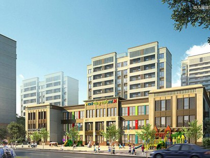 旭辉银盛泰锦悦都幼儿园效果图 