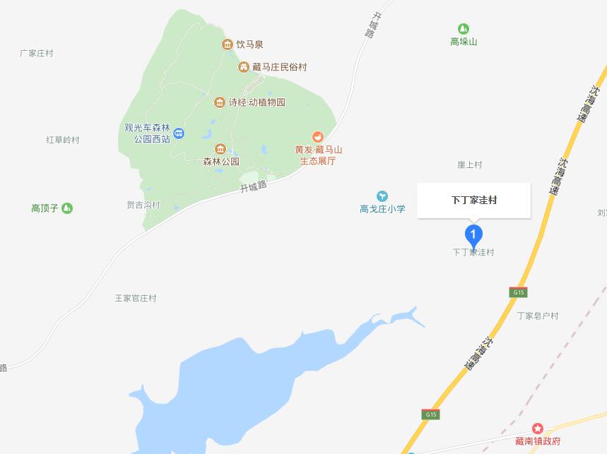 青岛影视外景地一期规划方案亮相位于藏马山下丁家洼