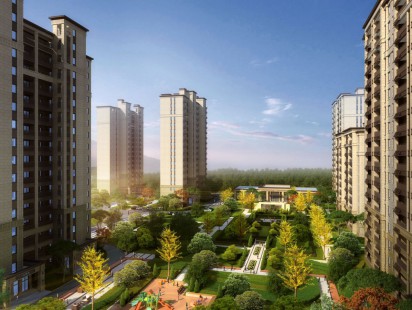 天泰山海印象效果图 