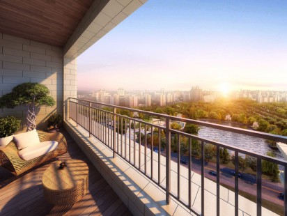 天泰山海印象效果图 