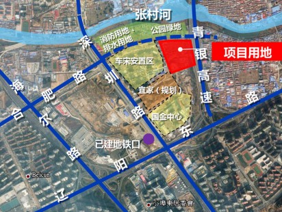 青岛印象品区位图 