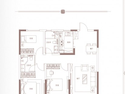 和达君玥B 户型图