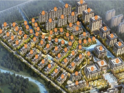 天一珑樾雲谷鸟瞰图 