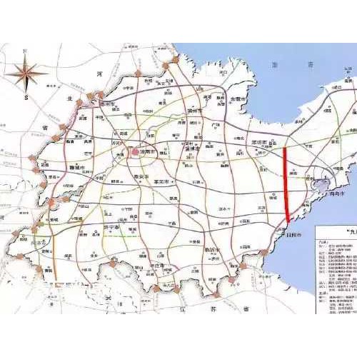 潍坊青岛新建高速公路途经5市区 平度明村至董家口添高速