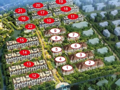 海信千亩园鸟瞰图