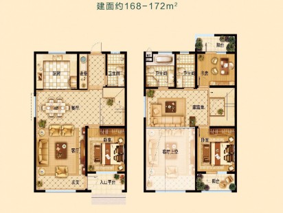 海信千亩园下叠I户型户型