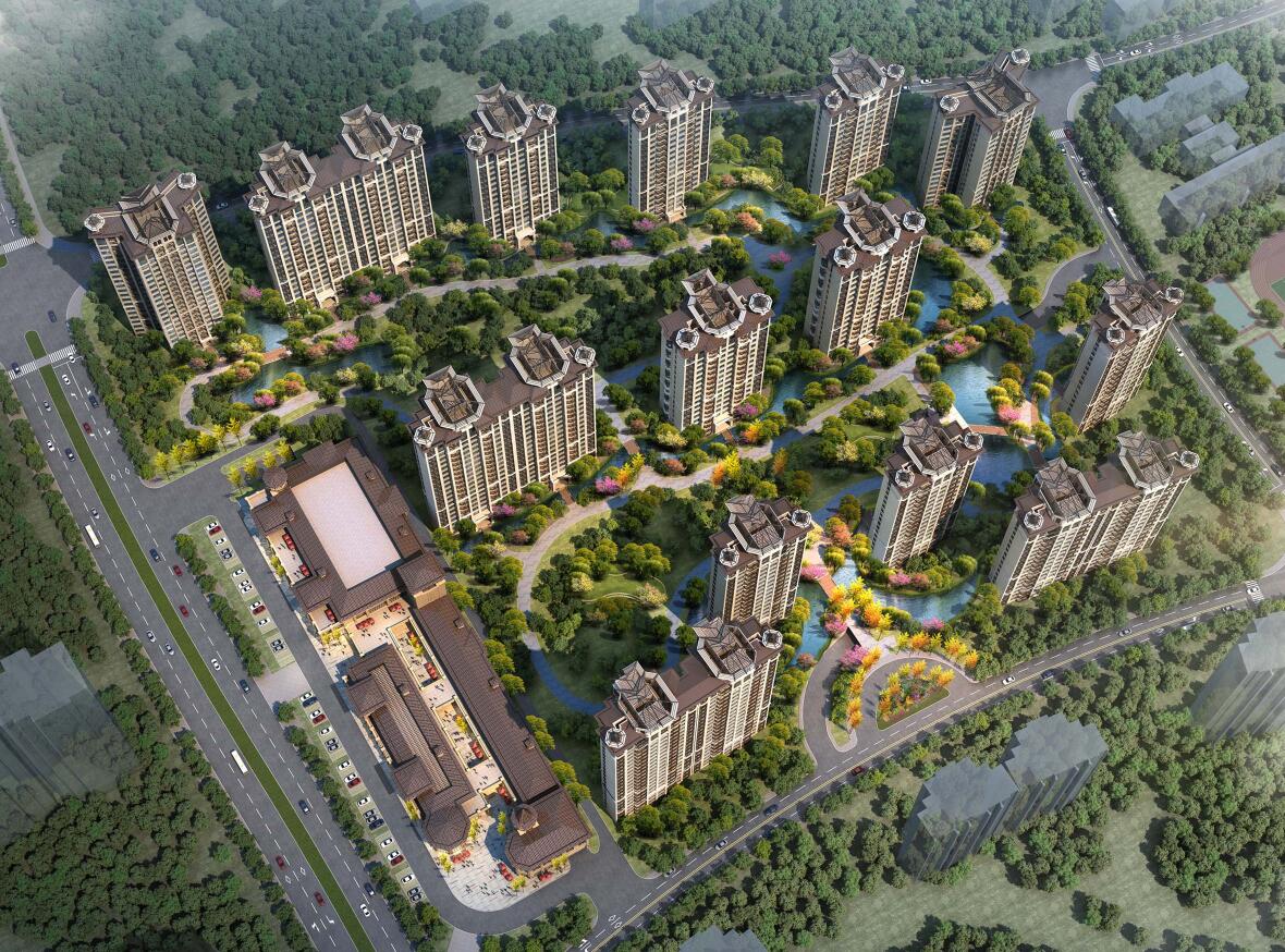 暂停 青岛星河湾5号园效果图(1/8张)