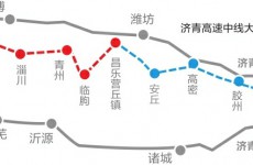 济青高速中线环评公示  双向6车道时速120千米