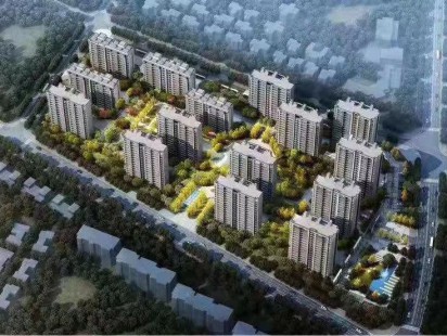 天泰天空之城鸟瞰图 