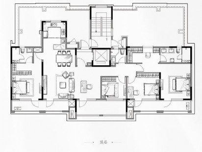 卓越维港户型图
