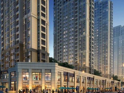 中联依山伴城商业效果图 