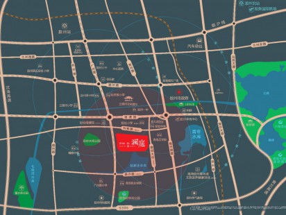 碧桂园盛汇澜庭区位图 