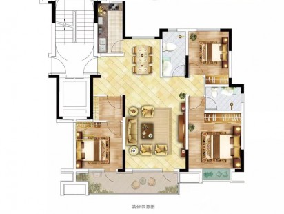 协信观澜国际社区户型图 