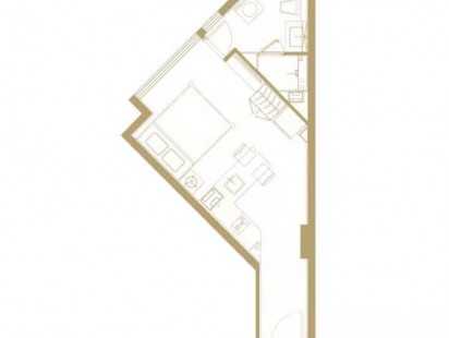 鲁商蓝岸公馆E 户型图