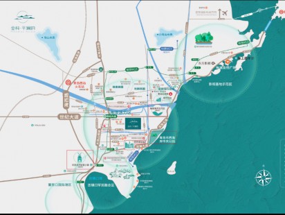 金科平澜府区位图 