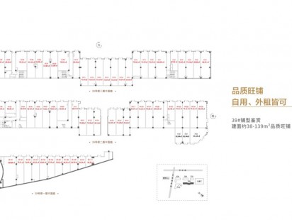 青铁华润城39#铺型户型 