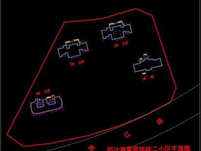 西海瑞苑平面图 