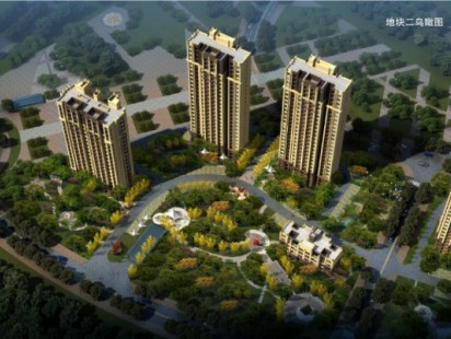 西海瑞苑鸟瞰图 