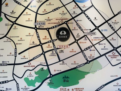 明翠雅居区位图 