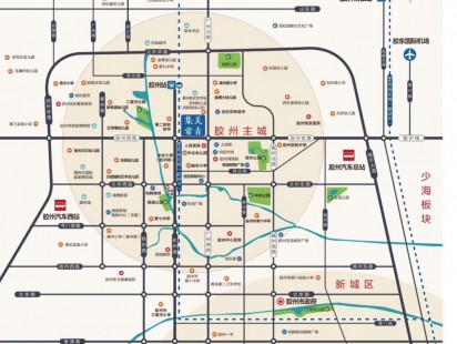 金科恒联集美常青区位图 