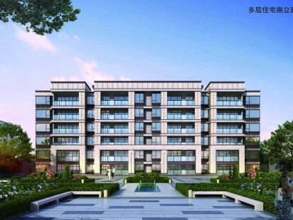 海悦湾多层效果图 