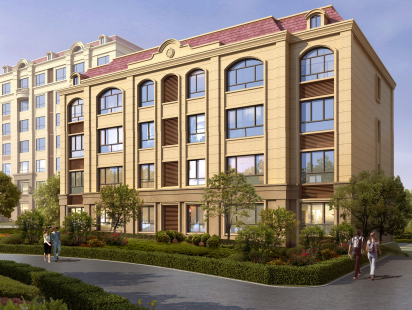 恒翔凤凰玫瑰墅单体效果图 